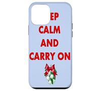 Mantieni la calma e continua a baciarmi sotto il vischio Custodia per iPhone 12 mini