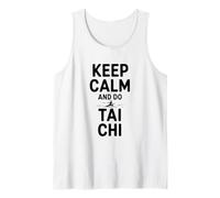 Mantieni la Calma e Fai Pratica di rilassamento Tai Chi Canotta