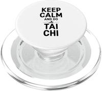 Mantieni la calma e fai pratica di rilassamento Tai Chi PopSockets PopGrip per MagSafe