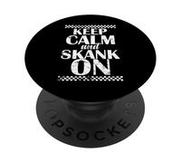 Mantieni la calma e fai schifo su Ska PopSockets PopGrip Adesivo