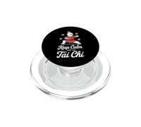 Mantieni la calma e fai Tai Chi Snowman Style PopSockets PopGrip per MagSafe