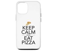 Mantieni la calma e mangia pizza - Fast Food Lover Italian Foodie Pie Custodia per iPhone 12/12 Pro