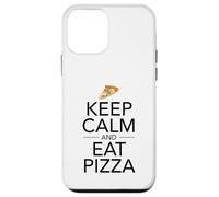 Mantieni la calma e mangia pizza - Fast Food Lover Italian Foodie Pie Custodia per iPhone 12 mini