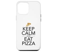 Mantieni la calma e mangia pizza - Fast Food Lover Italian Foodie Pie Custodia per iPhone 12 Pro Max