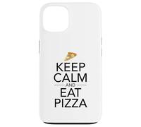 Mantieni la calma e mangia pizza - Fast Food Lover Italian Foodie Pie Custodia per iPhone 13