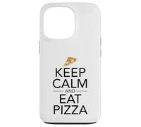 Mantieni la calma e mangia pizza - Fast Food Lover Italian Foodie Pie Custodia per iPhone 13 Pro
