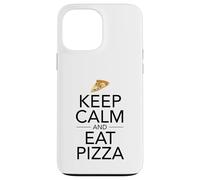Mantieni la calma e mangia pizza - Fast Food Lover Italian Foodie Pie Custodia per iPhone 13 Pro Max