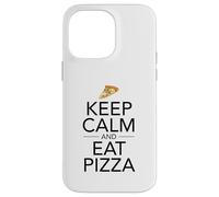 Mantieni la calma e mangia pizza - Fast Food Lover Italian Foodie Pie Custodia per iPhone 14 Pro Max