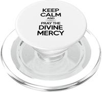 Mantieni la calma e prega la Divina Misericordia PopSockets PopGrip per MagSafe