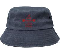 Mantieni La Calma perché Amo La Figa Unisex Cotone Cappelli di Benna Moda Cappello da Sole Pieghevole Bucket Hat per Pesca Campeggio Estate