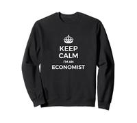 Mantieni la Calma, Sono Un economista Felpa