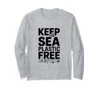 Mantieni la consapevolezza Ecologica Senza plastica del Mare Maglia a Manica