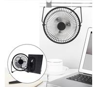 Mantieni l'aria fresca con ventilatore ad energia solare da 4 pollici portatile
