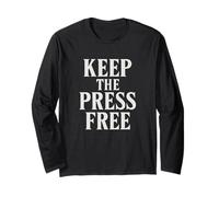 Mantieni Libera la Stampa - Difendi la democrazia Maglia a Manica