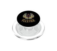 Mantieni lo Yule nel solstizio d'inverno di Natale pagano di Yuletide PopSockets PopGrip per MagSafe
