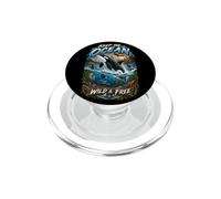 Mantieni l'Oceano Libero per gli Amanti delle Orca PopSockets PopGrip per MagSafe