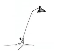 Mantis BS1 Lampada Da Terra Nera Treppiede