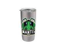 Mantis Man Uomo Mantidi Insetti Entomologia Uomini Bicchiere termico in acciaio inox doppia parete