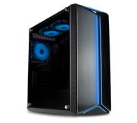 Mantis V2 Gaming Desktop PC - (NVIDIA GeForce RTX 4070 Super, AMD Ryzen 7 5700X Processore, 32GB DDR4 RAM, 1TB NVMe Gen4 SSD + 3TB HDD, WiFi + BT, Windows 11 Home) - Torre per computer gaming RGB