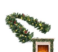 Mantle Christmas Garland - 6.5ft Realistic Artificial Pine Room Decorations