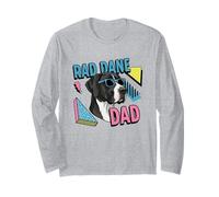 Mantle Great Dane Dad 90's Retro Maglia a Manica