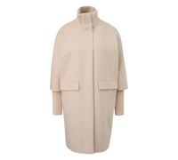 Manto in lana con colletto e maniche a coste donna COMMA Beige 38