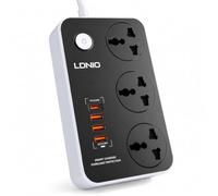 MANTO Multipresa Universale 3 Prese + 4 USB (USB-C PD 20 W, 3 × USB-A QC 18 W) | Protezione Sovratensioni 900 J, Cavo Rame 2 m | Ciabatta Elettrica Sicura per Casa, Ufficio, Viaggio, 2500 W 10 A...y