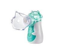 MANTO Nebulizzatore portatile USB-C Mesh con batteria, ricaricabile tramite USB-C, funzionamento silenzioso, < 5μm nebbia, compatto, 3 attacchi per bambini e adulti