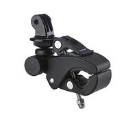 Mantona 21284 Klemmhalterung XL 1,5-4 cm GoPro + 1/4 schwarz/silber