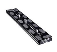 mantona 21466 Piastra della testa del treppiede Nero Alluminio 1 pz 38 mm 10 mm