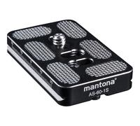 Mantona AS-60-1S piastra a sgancio rapido per Treppiedi