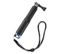 Mantona Asta telescopica con impugnatura - L 50 cm - estensibile da 18 a 50 cm - adattatore compatibile con i sistemi GoPro, Hero 11, 10, 9, 8, 7, 6, 5, 4, 3+, 3, 2, 1, Session e altri