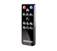 Mantona Bluetooth Fernbedienung Selfy für Apple iPhone/iPad/iMac/iOS/Musik/Kamera/Bildschirm