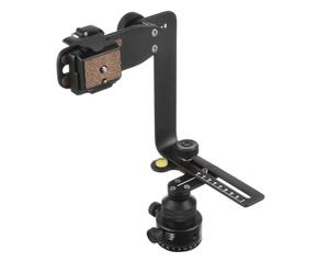 Mantona PanoPoint Panoramakopf mit Nodalpunkt-Adapter schwarz