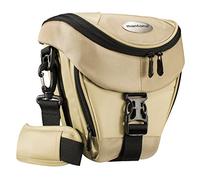 Mantona Premium Colt Borsa per Fotocamere Reflex, Sabbia