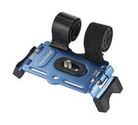 Mantona supporto per bicicletta ALU 1/4 di pollice blu