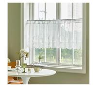 Mantovana decorativa per finestre, montaggio a soffitto e parete, non richiede traccia, lunghezza 16 m, 220 cm, divisorio per oscurità totale