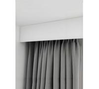 Mantovana oscurante per finestre a golfo - Pannello decorativo a mantovana da parete per aste da soffitto, deflettore per camere da letto, lunghezza 3,5 m, elegante soluzione per il trattamento delle
