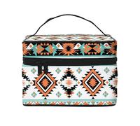 Mantovana per finestra bohémien azteca, con tasca per asta, stile etnico, geometrico, oscurante, a righe, per soggiorno, camera da letto, cucina, 117 x 45 cm