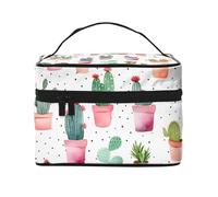 Mantovana per finestra con tasca per bastone, motivo floreale con cactus, tenda oscurante per soggiorno, camera da letto, cucina, 117 x 45 cm