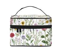 Mantovana per finestra floreale primaverile con tasca per bastone, tenda oscurante a livello corto per soggiorno, camera da letto, cucina, decorazione 117 x 45 cm