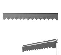 Mantovana per tenda da sole, multi formato fai-da-te pieghevole impermeabile resistente ai raggi UV strisce di tessuto