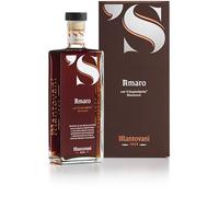 Mantovani Amaro con 'S DoppioSpirito, Bottiglia da 700ml, 30% Vol, con Astuccio
