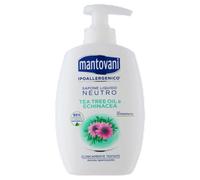Mantovani Sapone Liquido Neutro Antibatterico - Tea Tree Oil e Echinacea 300ml