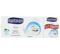 MANTOVANI SAPONETTA 24X100GR NEUTRO CON LATTE DI RISO