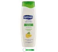 Mantovani Shampoo Neutro Capelli Grassi - Shampoo neutro per capelli grassi con estratto di limone - 400 ml + portachiavi Beni Culinari