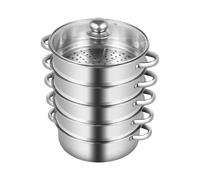 Mantowarka Induzione Pentola a vapore in acciaio inox Pentola 5 strati minuto utensili da cucina