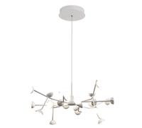 Mantra Iluminación Lampada a sospensione LED Adn, rotonda, 24 luci Mantra Iluminación
