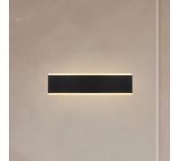Mantra Iluminación Applique a LED Nelson, larghezza 30,5 cm, nero, CCT, su/giù Mantra Iluminación