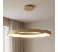Mantra Iluminación Lampada a sospensione a LED Niseko II, telecomando, Ø 65 cm color oro Mantra Iluminación